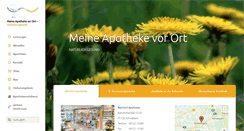 Desktop Screenshot of meineapothekevorort.de